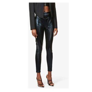 Mugler Embossed Legging Sz 42 $630